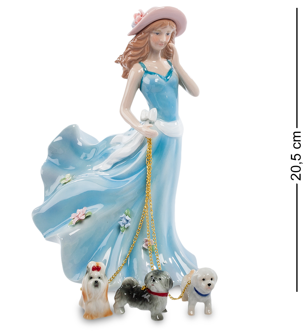 porcelain figurines of ladies. - Price: 0,00 EURO.